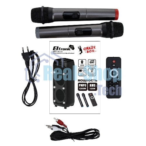 Колонка Eltronic (30-73) CRAZY BOX 1200 - 10