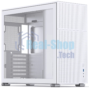 Компьютерный корпус без блока питания Case JONSBO D41 MESH, Midi-Tower, TG, no fan, 1xUSB-A 3.2 + 1xUSB-C 3.2, ATX, mATX белый