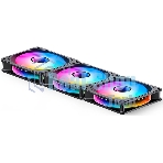 Вентилятор для корпуса JONSBO FR-606BR Reverse (120x120x25мм, 4-pin PWM, ARGb, 35.99CFM, 26.5dBA, 1500RPM, черный)