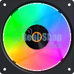 Вентилятор для корпуса Ocypus Gaммa F12 Elite BK ARGB REVERSE BLADE 3 IN 1, 120x120x25мм, 4-PIN PWM, 600-1800 RPM, 26 DBA MAX, HYDRO BEARING