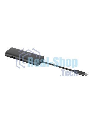 Разветвитель USB-C A4Tech DST-80C 2порт. серый