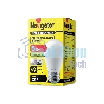 Лампа светодиодная Navigator NLL-P-G45-5-230-4K-E27 5 Вт шар 4000К белый E27 400 лм 220-240В