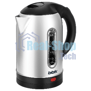 Чайник электрический BBK EK1815S черный/нержавеющая сталь