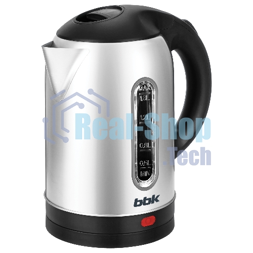 Чайник электрический BBK EK1815S черный/нержавеющая сталь