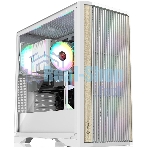 Компьютерный корпус без блока питания/Case Raijintek AGOS MAX-MS4, Midi-Tower, TG, 4x140мм ARGb, 2xUSB 3.0 + 1xUSB Type-C, E-ATX, ATX, mATX, mITX белый