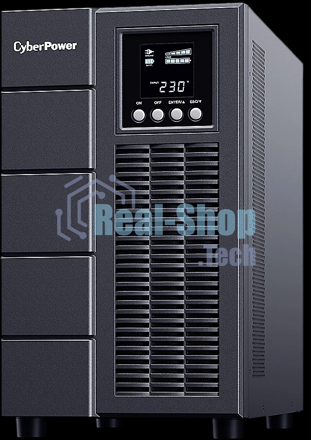 Источник бесперебойного питания CyberPower OLS2000E/2000 ВА/1800 Вт/USB/RJ11/45/SNMP/5xIEC 320 C13 / клеммы