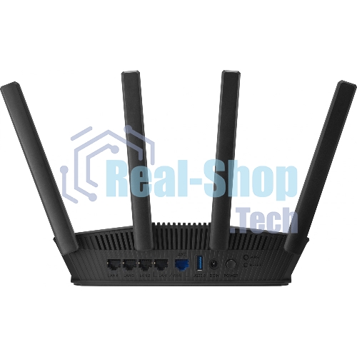 Роутер беспроводной Asus RT-BE58U BE3600 100/1000/2500BASE-T черный