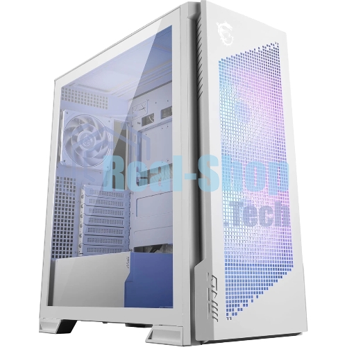 Компьютерный корпус MSI MPG VELOX 300R AIRFLOW PZ белый, Global, 2xUSB 3.2 Gen 1, 1xUSB 3.2 Gen2Type-C, 2x160мм ARGb Fan, 1