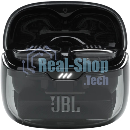 Наушники TWS JBL Tune Buds Ghost черный, внутриканальные, Bluetooth, активное шумоподавление