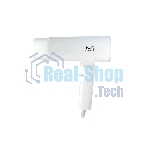 Фен Puff 1802 белый, 1800 Вт, компактный, ионизация