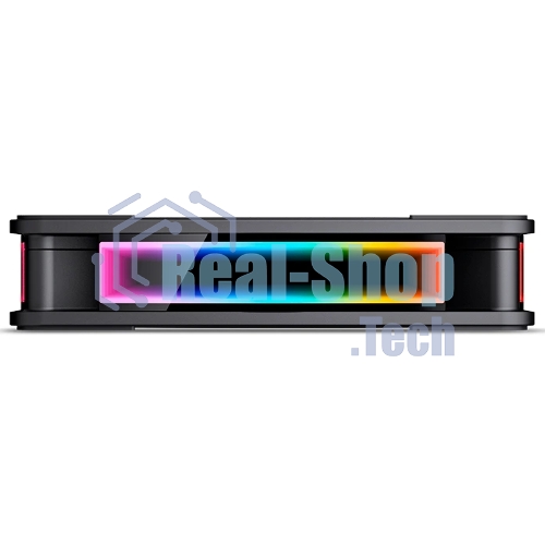 Вентилятор для корпуса JONSBO FR-606BR Reverse (120x120x25мм, 4-pin PWM, ARGb, 35.99CFM, 26.5dBA, 1500RPM, черный)