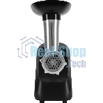 Мясорубка электрическая Vitek VT-MG3600 черный, 1800 Вт, 1.6 кг/мин, реверс, защита от перегрузки, насадки - 4