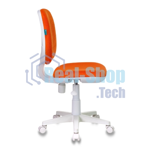 Кресло детское Бюрократ CH-W213/TW-96-1 оранжевый TW-96-1 (пластик белый)