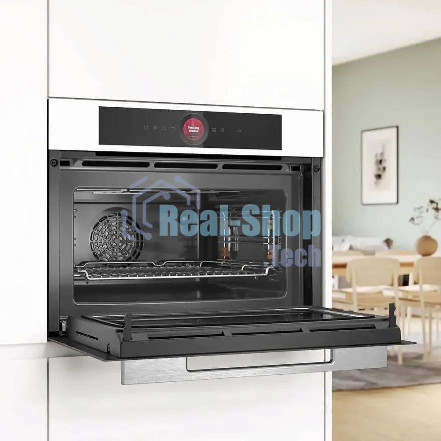 Встраиваемый духовой шкаф электрический Bosch CMG7241W1 белый