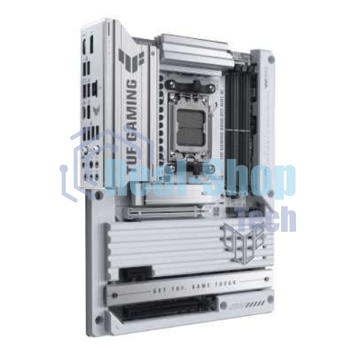 Материнская плата ASUS TUF GAMING B850-BTF WIFI W, AM5, AMD B850, 4xDDR5, 4xSATA, 3xM.2, 1xPCIe 5.0 x16, 1xPCIe 4.0 x16, 1xPCIe 3.0 x1, 1xDP, 1xHDMI, 1x2.5Gb LAN, Wi-Fi 7, Bluetooth 5.4, 1xUSB-C 20Gbps, 3xUSB-A 10Gbps, 4xUSB-A 5Gbps, 2xUSB-A 2.0, 5x3.5 мм, 7.1, ATX