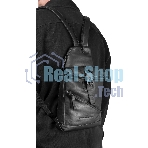 Рюкзак слинг Piquadro Harper CA6784AP/N черный кожа