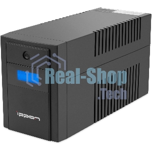Источник бесперебойного питания Ippon Back Basic 1200 LCD Euro 720Вт 1200ВА черный
