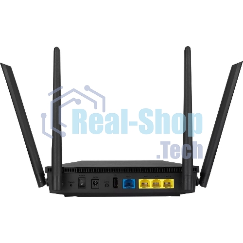 Роутер беспроводной Asus RT-AX1800U AX1800 10/100/1000BASE-TX/4G ready