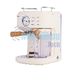 Кофеварка рожковая Maunfeld MF-737BG PRO бежевый, исп. кофе - молотый, 1.5 л, 1250 Вт, 15 бар