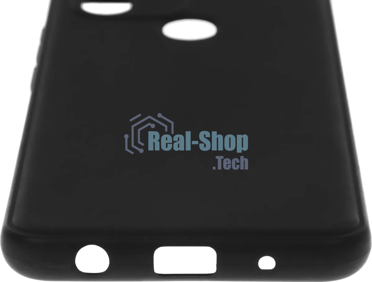 Чехол (клип-кейс) BoraSCO для Xiaomi Redmi A1+ Silicone Case черный (70938)