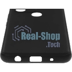 Чехол (клип-кейс) BoraSCO для Xiaomi Redmi A1+ Silicone Case черный (70938)