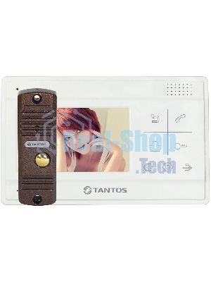 Комплект домофона Tantos Lilu kit белый