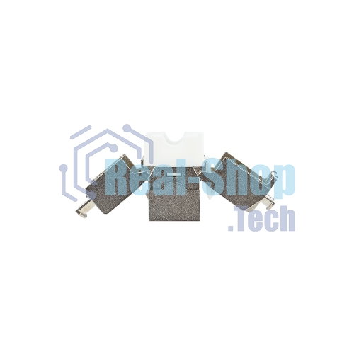 Модуль Keystone Rexant (02-0361), Jack RJ-45(8P8C), FTP экранированный, CAT 6A, тип 180 градусов, самозажимной PRO