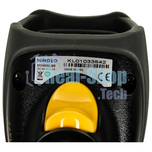 Сканер штрих-кода ручной Mindeo MD6600-SR 2D имидж, проводной, USB, черный