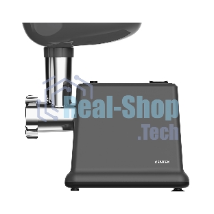 Мясорубка электрическая CENTEK CT-1626 черный, 2000 Вт, 2.0 кг/мин, реверс, защита от перегрузки, насадки - 6