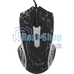 Комплект клавиатура+мышь Defender Aura MKP-117 проводной, USB, 2400 DPI, черный