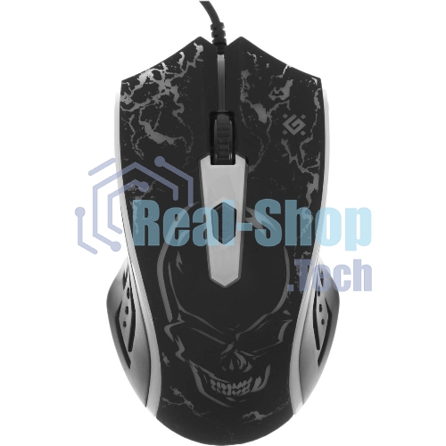 Комплект клавиатура+мышь Defender Aura MKP-117 проводной, USB, 2400 DPI, черный