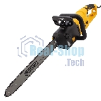 Пила цепная электрическая Denzel EDS-2200, 2,2кВт, продольная, шина 45 см, шаг 3/8, паз 1,3 мм, 62 зв