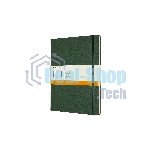 Блокнот Moleskine CLASSIC QP090K15 XLarge 190х250 мм 192 стр. линейка твердая обложка зеленый
