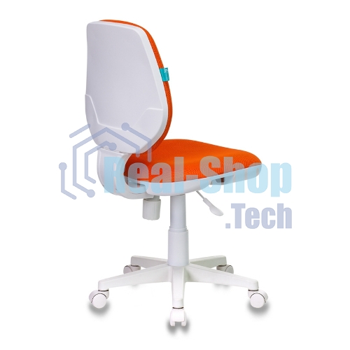 Кресло детское Бюрократ CH-W213/TW-96-1 оранжевый TW-96-1 (пластик белый)