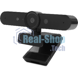 Веб-камера OKLICK OK-C031FH 1920x1080, 30 кадр/с, USB Type-A, микрофон (шумоподавление), автоматическая фокусировка, универсальное крепление