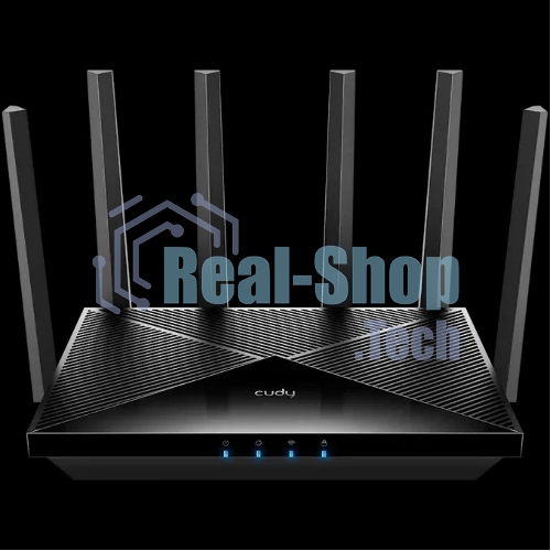 Маршрутизатор Cudy APP BE6500 2.5G Dual Band Wi-Fi 7 Mesh Router, Chipset Broadcom, 802.11be/ax/ac/a/b/g/n, 5764Mbps at 5GHz + 688Mbps at 2.4GHz, 1 x 2.5Gbps WAN Port, 4 x 10/100/1000Mbps Ports, 6 x 5dBi fixed antennas, WiFi router/AP/Repeater/WISP Mode, PPTP/L2TP/OpenVPN/WireGuard, MLO, MU-MIMO, Guest network, WPS, DDNS, IPv6, IPTV, WOL, WPA3, TR069/TR098/TR111/TR181
