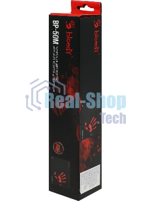 Коврик для мыши A4Tech Bloody BP-50M черный/рисунок 340x280x3мм