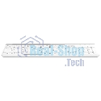 Клавиатура проводная A4Tech Fstyler FK25, USB, белый/серый