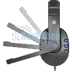 Гарнитура Defender Warhead G-160 чёрный/синий, проводная