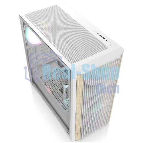 Компьютерный корпус без блока питания/Case Raijintek AGOS MAX-MS4, Midi-Tower, TG, 4x140мм ARGb, 2xUSB 3.0 + 1xUSB Type-C, E-ATX, ATX, mATX, mITX белый