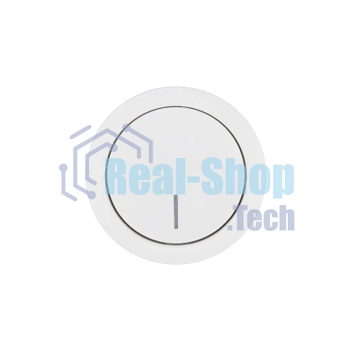 Выключатель 1-кл. СП OSEN 10А IP20 с подсветкой механизм бел. LEZARD 743-0288-111