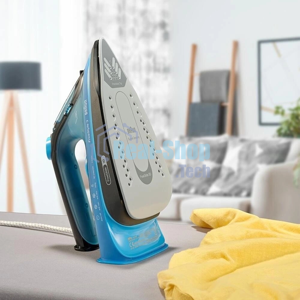 Утюг Braun FI3194BK синий/черный, 2400 Вт, 45 г/мин, 200 г/мин, 270 мл