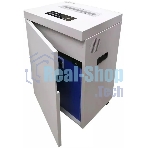 Шредер Office Kit S500 0,8x2 белый (секр.P-7) фрагменты 7лист. 50лтр. скобы пл.карты CD