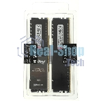Оперативная память Kingston Fury Beast, DDR4, 64GB (2x32GB), 3200MHz, CL16, DIMM, черный