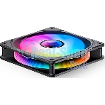 Вентилятор для корпуса JONSBO FR-606BR Reverse (120x120x25мм, 4-pin PWM, ARGb, 35.99CFM, 26.5dBA, 1500RPM, черный)