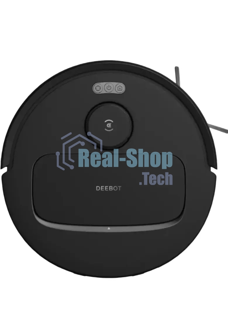 Робот-пылесос Ecovacs Deebot N20e черный, 5200 мА*ч Li-Ion, уборка сухая/влажная, пылесборник контейнер 0.35 л