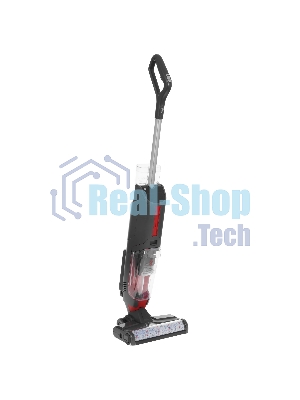 Пылесос вертикальный Atvel F16 Upright серый/красный, питание от аккумулятора, 150 Вт, уборка влажная/сухая, пылесборник 0.45 л