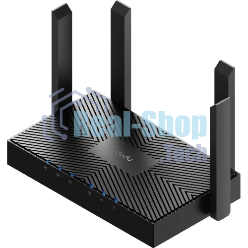 Роутер Cudy WR3000 AX3000 10/100BASE-TX/Wi-Fi черный