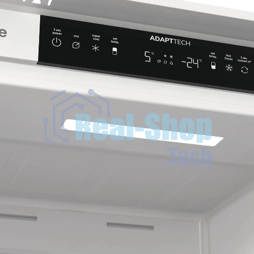 Встраиваемый холодильник Gorenje NRKI517141 белый двухкамерный 175/68 л морозилка снизу, No Frost