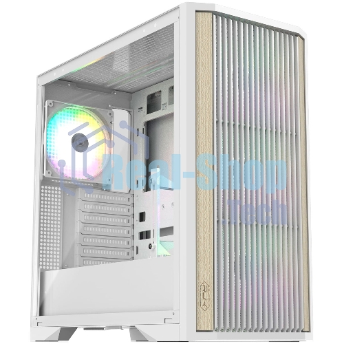Компьютерный корпус без блока питания/Case Raijintek AGOS MAX-MS4, Midi-Tower, TG, 4x140мм ARGb, 2xUSB 3.0 + 1xUSB Type-C, E-ATX, ATX, mATX, mITX белый
